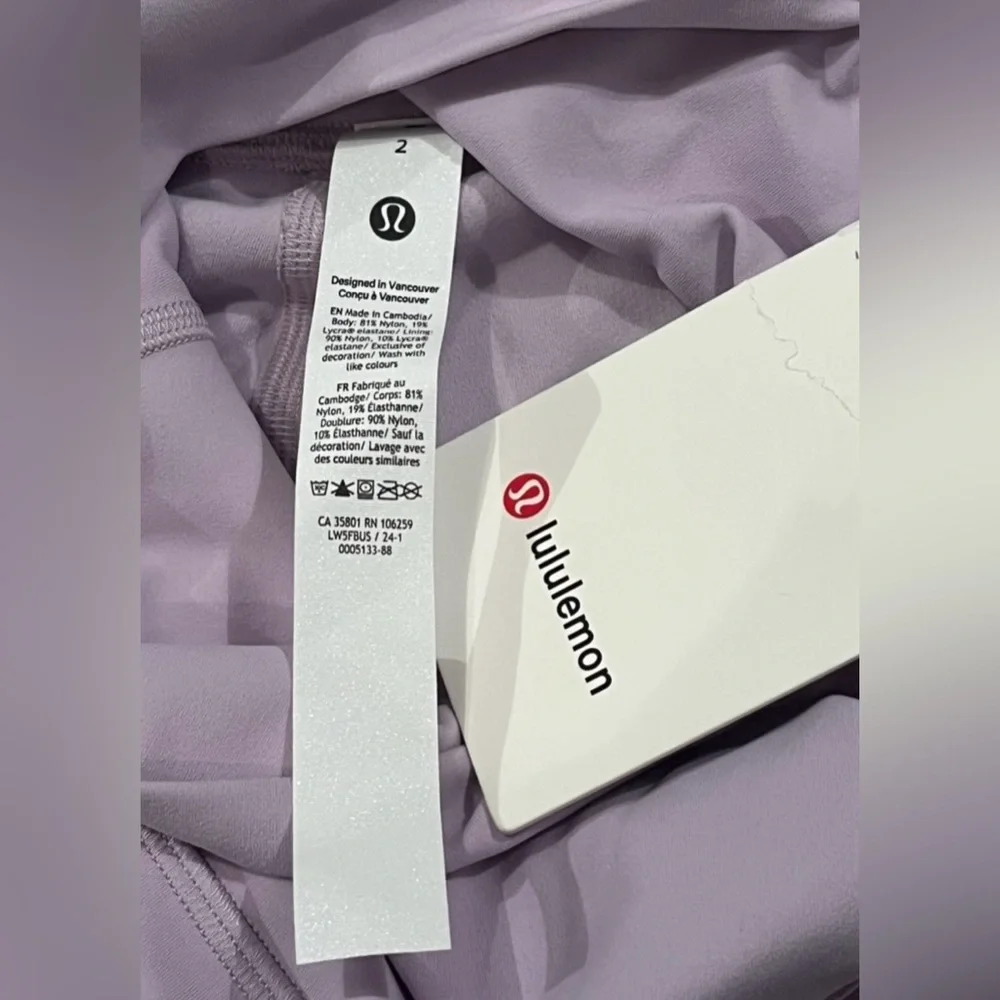 NWT Lululemon Align HR 25